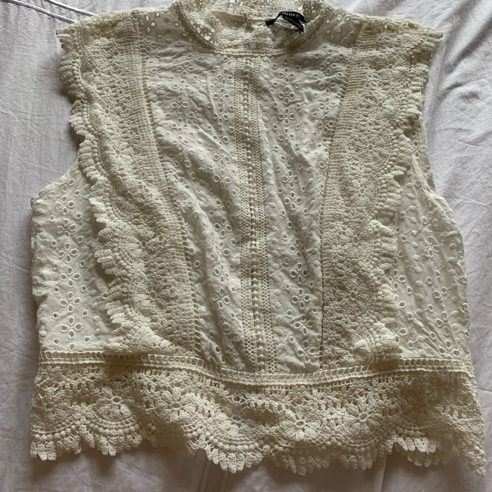 Eyelet Top